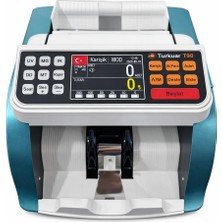Turkuaz T90 Tl / Euro Kağıt Para Sayma Makinesi