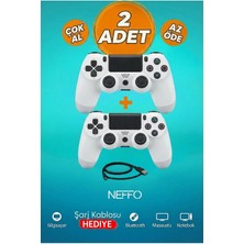 Doubleshock 4 Kablosuz Titreşimli Oyun Kolu 2 Adet – Ps4 / Pc Uyumlu, Çift Motorlu, Ergonomik Tasarım
