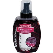 Passionate 700 ml Saç Köpüğü Bukleli Saçlar İçin Hacim ve Parlaklık Sağlayan Özel Formül
