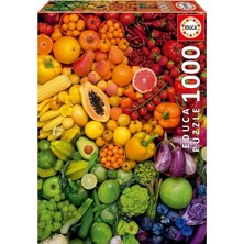 Educa Puzzle 20178 - 1000 Parça Renkli Vitamin - Colorful Vitamines
