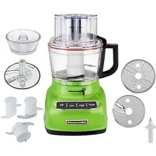 Kitchenaid KFP0930GA 9 Kap Kapasiteli Gıda Işlemcisi, Hassas Dilimleme Sistemi ve Patates Kızartma Diski Ile, Yeşil Elma