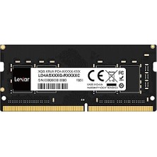 Lexar Sodımm Ddr4 16 Gb, 3200 Mhz Dizüstü Bilgisayar Ram'i, 260 Pimli Sodımm Dizüstü Bilgisayar Belleği, Yüksek Performanslı So-Dımm, Pc Bilgisayar Belleği, Yüksek Ram, CL22-22-22-52, 1,2V