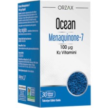 Orzax Ocean Mk 7 100 Mcg 30 Kapsül Gıda Takviyesi