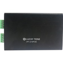 Ewind Lucky Tone IPT-215POEDC 12-24V Veya Poe Güç Kaynağı 2*15W Poe Duvara Monte Terminali Eko Ip Amplifikatör