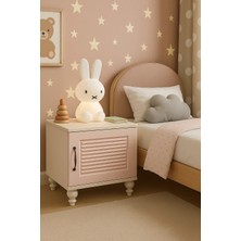 Arion Kids Masal Pembe MDF Komodin | Çocuk ve Genç Odaları İçin Şık ve Fonksiyonel Tasarım