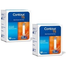 Bayer Contour Ts Şeker Ölçüm Strip 2 Kutu 100 Adet
