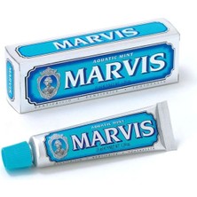 Marvis 25 Ml Aquatic Mint Diş Macunu Koruyucu Özelliği ile Ferah Nane Aroması Sunar