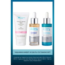 The Organic Pharmacy Yaşlanma Karşıtı ve Işıltılı Cilt Bakımı Seti