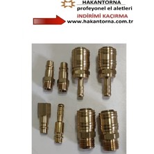 ALWAYSSPEED 1/2 Erkek ve Hava Jakı 8 mm Gövde Kompresörler Için Kompresör Takım Uçlar