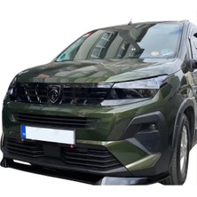 🟠 Peugeot Rifter 2023–2024 Uyumlu Ön Lip 🚗 Sportif ve Akıcı Ön Tasarım!