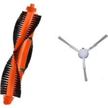 Dijitaldepodan Xiaomi Mi Robot Vacuum Mop Pro Set 1 adet ana fırça 1 adet yan fırça