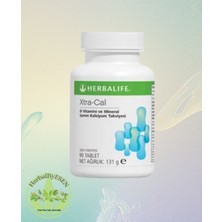 HERBALIFE Xtra-Cal D Vitamini ve Mineral İçeren Kalsiyum Gıda Takviyesi 131 gr 90 Tablet Amerika Menşeli