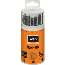 AEG Max Mix Multi Beton Ahşap Metal Delme Seti 18 Parça