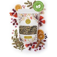 Kayla Gurme Form Çayı - Açlık Otu, Nar Çiçeği, Kuşburnu, Hatmi Çiçeği, Portakal Kabuğu, Pembe Gül - 100 g