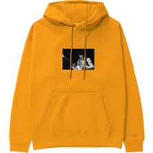 The Lucid Lab Jimi Hendrix Falkoner Centret Copenhagen 1969 Hoodie - Turuncu