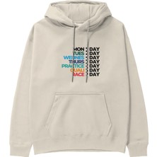 The Lucid Lab Formula 1 / Week Days Hoodie - Krem