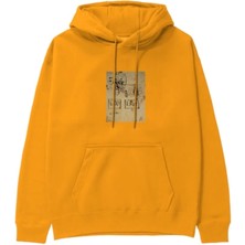 The Lucid Lab God, Law (1981) - Basquiat Hoodie - Turuncu