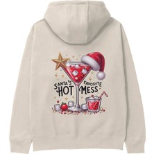 The Lucid Lab Hot Mess Hoodie - Krem