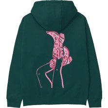 The Lucid Lab Hot Steps Hoodie - Koyu Yeşil