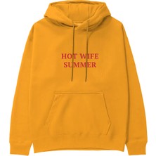 The Lucid Lab Hot Wife Summer Hoodie - Turuncu