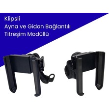 Gear5 Pf5 Metal Telefon Tutucu Gidon ve Ayna Bağlantılı Titreşim Modüllü