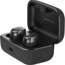 Sennheiser Momentum True Wireless 4 Smart Earbuds, Bluetooth 5.4, Crystal-Clear Sound, Gürültü Cancelling Earbuds, Comfortable Design, 30-Time Battery, Adaptive Anc, Le, Auracast – Black Graphite