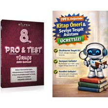 Bilfen Yayıncılık Bilfen Yayınları Pro&test Türkçe Soru Bankası + 199 Tl Seviye Tespit ve Kitap Öneri Asistanı Hediye (Yeni Baskı)