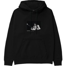 The Lucid Lab Jimi Hendrix Falkoner Centret Copenhagen 1969 Hoodie - Siyah