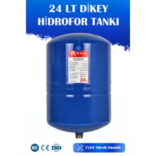 Watermelon Trtank Profesyonel 24 Litre Dikey Ayaklı Nsf Membranlı Hidrofor Genleşme Tankı