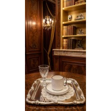 Ogeda Home 6'lı Ayaklı Kahve Yanı Kesme Model Su Bardağı Seti -Ayaklı Cam Lüks Kahve Yanı Bardağı Seti