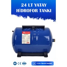 Watermelon Trtank Profesyonel 24 Litre Yatay Ayaklı Nsf Membranlı Hidrofor Genleşme Tankı