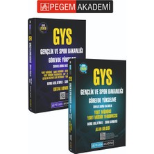 Pegem Akademi Yayıncılık PEGEM AKADEMİ 2026 GYS Gençlik ve Spor Bakanlığı Görevde Yükselme