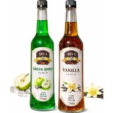 Arya Coffee Yeşil Elma - Vanilya Şurubu 2 x 750 ml