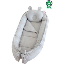 Jaju Baby Gri Tasarım Lüx Ortopedik Babynest