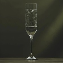Qua Home Yvette Kristal Şampanya Kadehi 200 cc