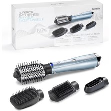 BaByliss Hydro-Fusion Plazma Teknolojili 1000W 4 Başlıklı Hava Üflemeli Saç Şekillendirici Seti Mavi AS774E