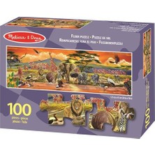 Melissa & Doug Dev Yer Yapbozu- Safari (100 Parça)