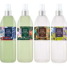 Eyüp Sabri Tuncer 150 ml Kolonya Seti Unisex Paris Gecesi, Yağmur Ormanları, Tütün, Lavanta Kokuları