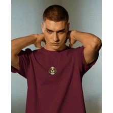 Muhtar Store Cavalier King Charles Köpek Baskılı Unisex Oversize Tişört – Minimal Sevimli Spaniel Tasarım