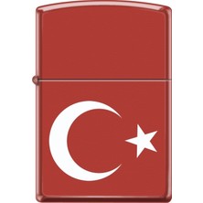 Zippo Turkey Flag Çakmak Rüzgar Geçirmez Taşınabilir Özellikleri ile Koleksiyonluk Hediye Seçeneği