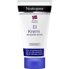 Neutrogena Norveç Formülü Parfümlü El Kremi 75 ml Kuru Ciltler İçin Yoğun Nemlendirme
