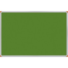 Panda 60X120 Duvara Monte Alüminyum Çerçeveli Yeşil Kumaş Kaplı Pano 1 Adet Modern Tasarım