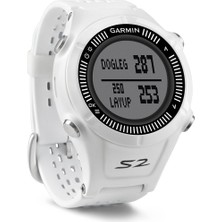 Garmin 010-01139-00 Approach S2 Gps Golf Watch, White/grey