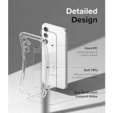 Galaxy A14 Uyumlu Kılıf 3D Kamera Korumalı Darbe Önleyici Şeffaf Transparan Esnek Silikon Kılıf Şeffaf