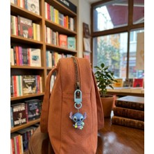 Winy Concept Stitch Oyuncaklı Figürlü Çanta Süsü ve Anahtarlık - Sevimli Mavi Karakter Çanta Aksesuarı 2cm