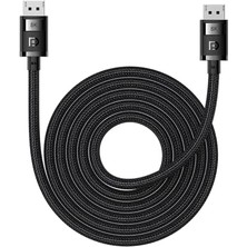 Definition Serisi Dp 8k To Dp 8k Adaptör Kablo, 3m, Cluster Siyah