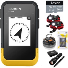 Garmin 010-02734-00 Etrex Se Gps Com Navigator | Resmi Abd Ortak Modeli | Sche With 64GB + 2pack Taktik Acil Paracord Duş + Heykel Flashlight + 4x Aa Battery