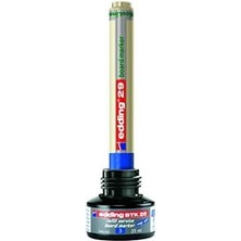 29 Ecoline Beyaz Yazı Tahtası Kalemi, Yeşil, 1 Kalem, Kesik Uç, Yeniden Doldurulabilir