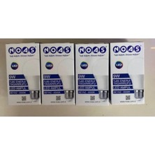 Noas 9W Tasaruflu LED AMPUL6500K 5 adet  810 lümen setli ürün