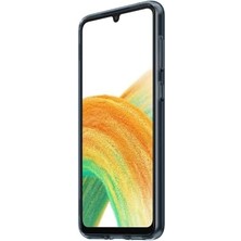 Galaxy A33 Ince Kordonlu Kılıf - Siyah